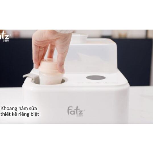 Máy tiệt trùng sấy khô thông minh tích hợp máy hâm sữa Fatz.baby Captain 1