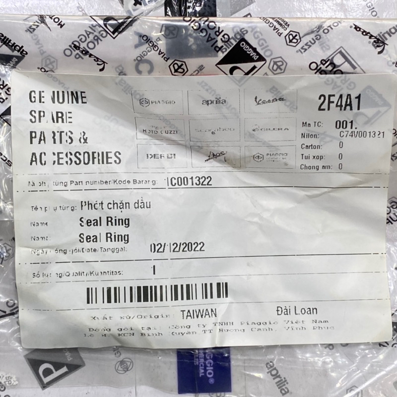 Phớt bánh trước Piaggio Medley, Liberty ABS 20-36-7