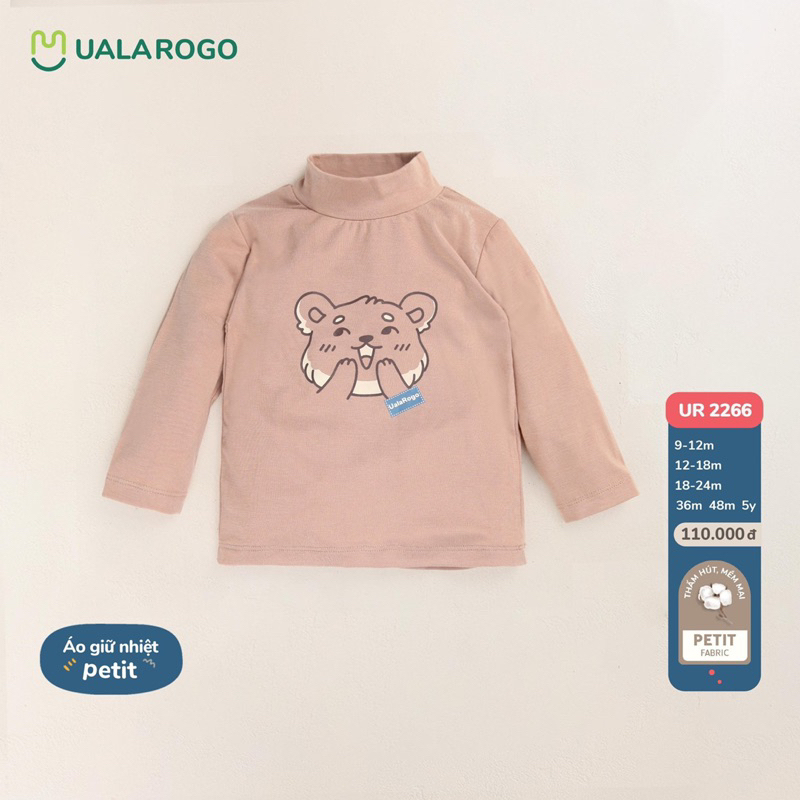 Uala Rogo - Áo giữ nhiệt cho bé trai, bé gái hãng Uala Rogo