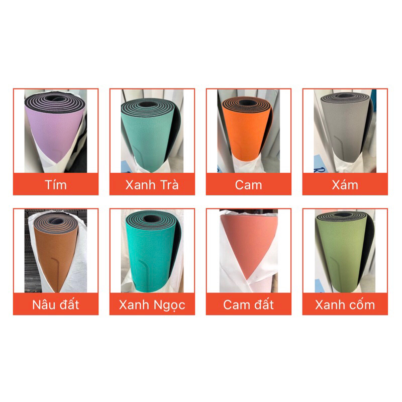 THẢM PU XƠ DỪA RELAX 4.5mm(Thế hệ mới) / (Tặng túi đựng dày + chai vst)