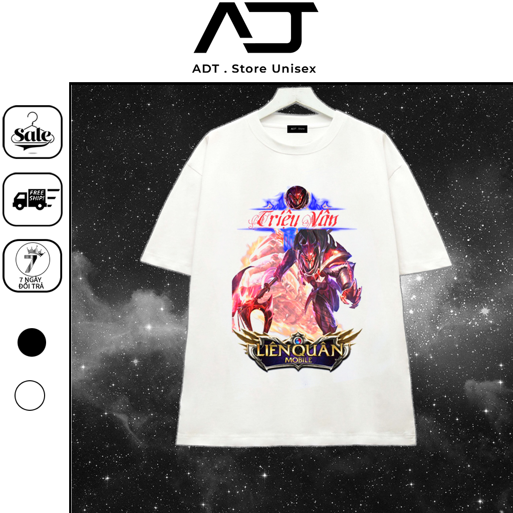 BST Mẫu Áo thun liên quân mobile - Triệu Vân Băng Thương - laville tinh hệ  hình sắc nét, Có size trẻ em