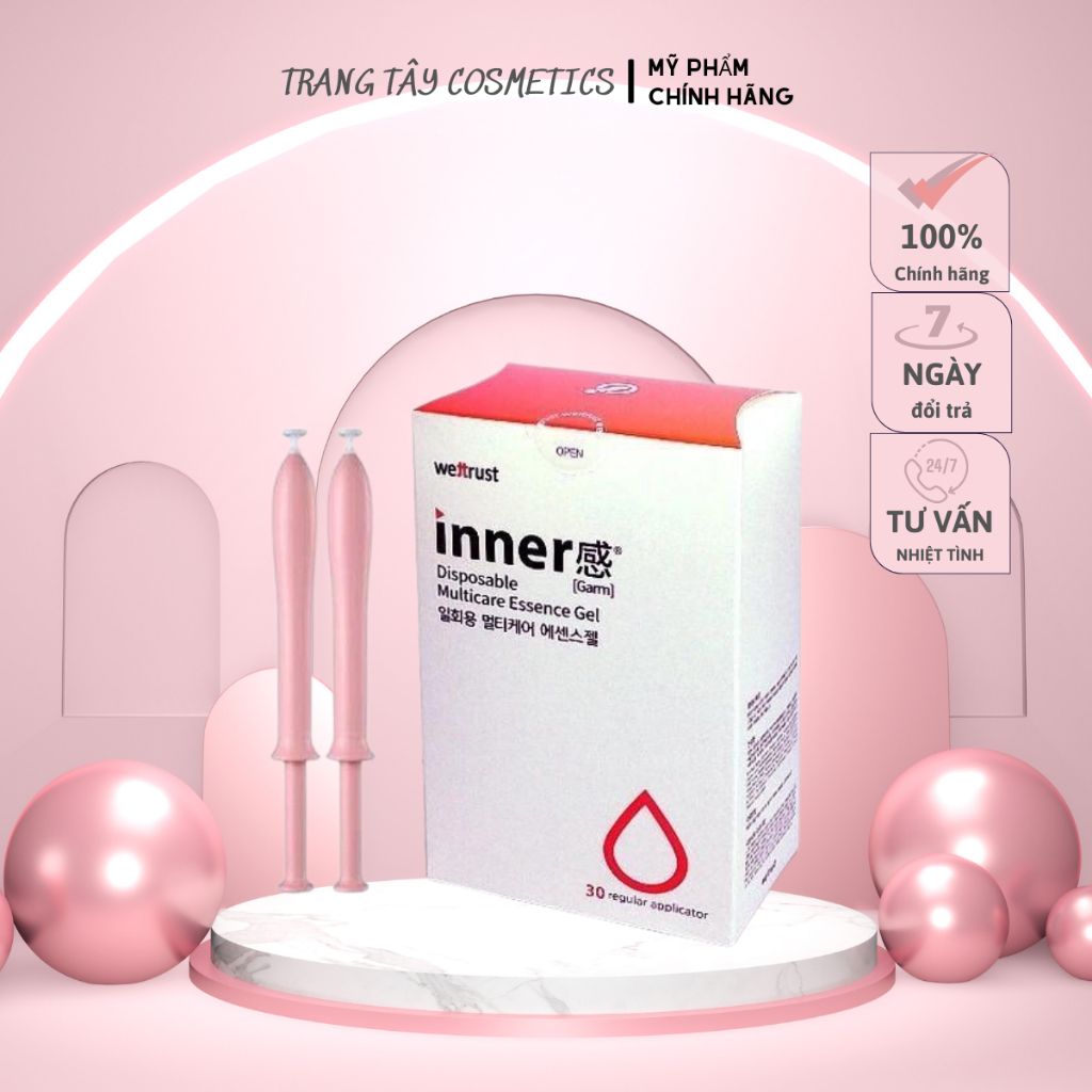 INNER GEL - GEL PHỤ KHOA ( ĐŨA THẦN TÌNH YÊU ) 1 hộp 60 que