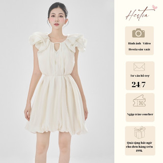 HESTIA - Váy Marilyn HESTIA chất liệu tơ mềm, tặng kèm dây eo MAR01