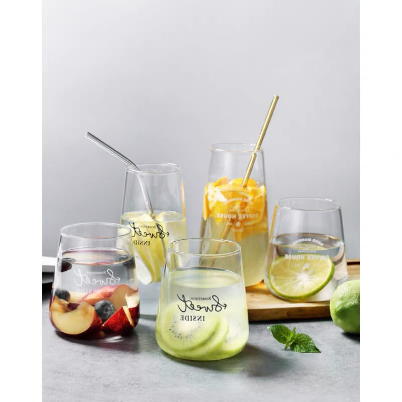 Ly thủy tinh chịu nhiệt 480ml - 550ml  (In Sweet Inside
