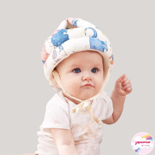 MŨ BẢO VỆ ĐẦU cho bé tập bò, tập đi, siêu nhẹ, mặt lưới 3D siêu thoáng, điều chỉnh kích thước vòng đầu MS0300