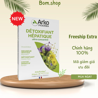 Thải Đ.ộc Gan Arkopharma Detoxifiant Hepatique của Pháp, viên uống gan , gan loại 20 ống