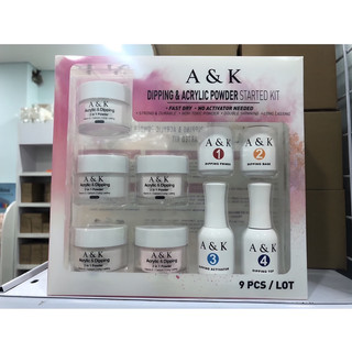Bột nhúng AK, Dip Powder French Manicure!