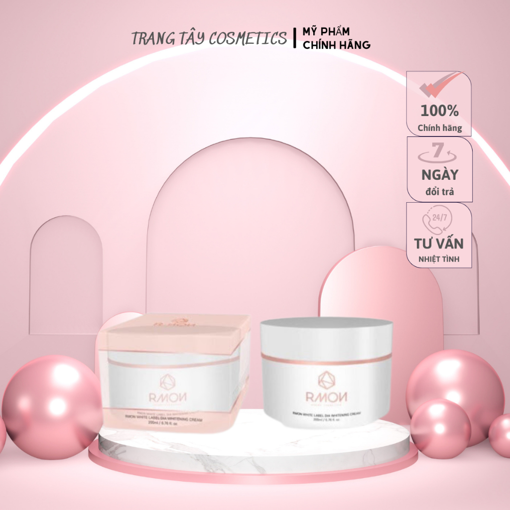 Rmon White Label Dia Whitening Cream - Kem Dưỡng Trắng Da Rmon Tế Bào Gốc