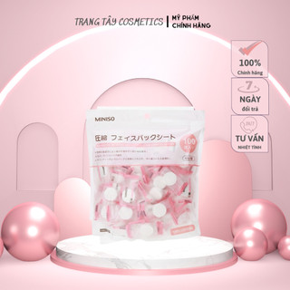 Viên mặt nạ giấy nén MINISO 100 viên