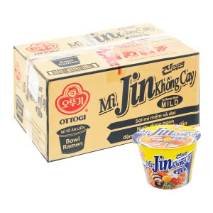 1 THÙNG MÌ TÔ ĂN LIỀN- MÌ JIN CAY-YEUL  CAY-JIN K CAY OTTOGI