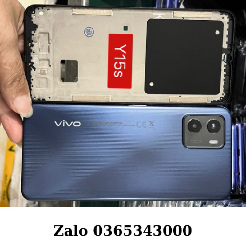 Bộ xương, vỏ Vivo Y15s zin
