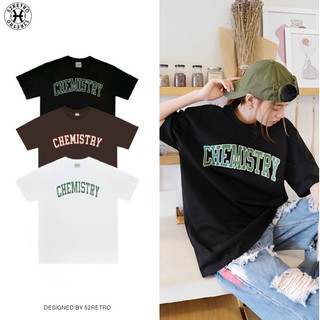 Áo thun 52retroHZ CHEMISTRY premium cotton form rộng tay lỡ