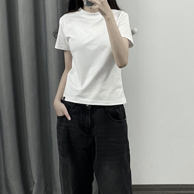 Áo thun nữ baby tee  ngắn tay in chữ FVCK-LOVE hottrend 2023 chất cotton  100% 2 chiều siêu cấp mát lịm