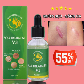 Serum giảm sẹo lồi,rỗ,sẹo rỗ lâu năm - Hỗ trợ giảm vết rạn da, các vết sẹo thâm V3