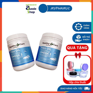 Dầu cá tự nhiên Fish Oil Healthy Care Omega-3 1000mg - 400 viên