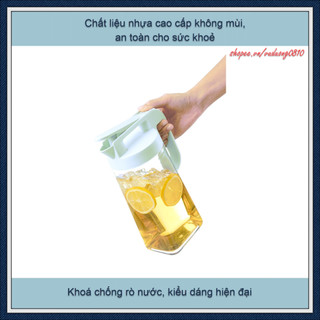 Bình nước cao cấp Inochi Plus 1.6L - thiết kế hiện đại, kiểu dáng trang nhã