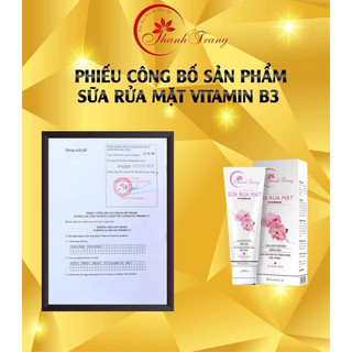Sửa Rửa Mặt Vitamin B3
