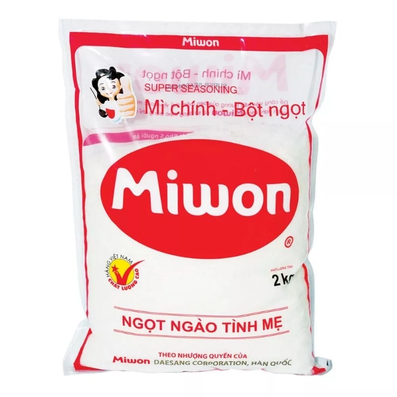 Mì chính miwon 2kg cánh to