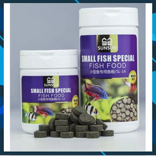 Thức ăn dán Sunsun , dùng cho cá cảnh , các loại cá thủy sinh , dán trên thành bể cá