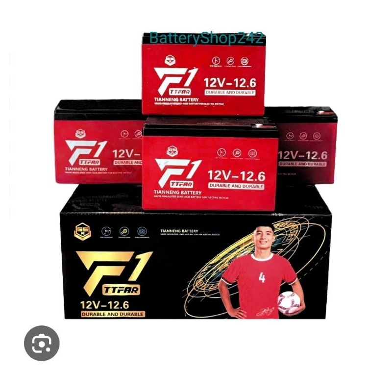 Ắc Quy Xe điện TIANNENG CHÍNH HÃNG 12V-12.6Ah dành cho xe điện, lưu trữ UPS...