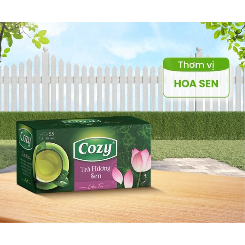 Trà SEN túi lọc Cozy (25 túi lọc x 2gr)