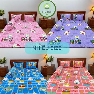Ga lẻ thun hàn quốc, drap bọc nệm không áo gối cho các size nệm từ 1mx2m đến 1m8x2m - PTC SHOP