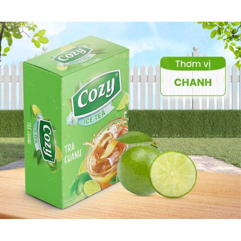 Trà Chanh Hòa Tan Cozy 16 Tép*15gr