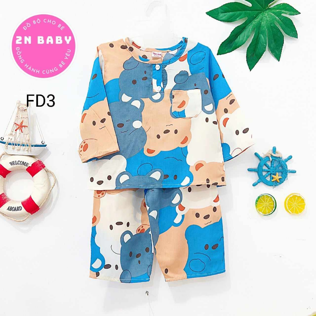 Đồ Tole Bé Trai Tay Dài Quần Dài từ 10 đến 23kg