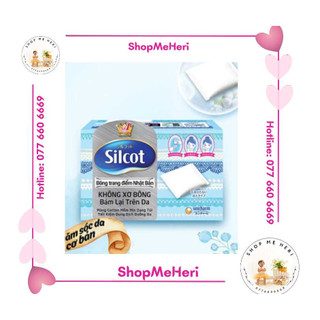 Bông Tẩy Trang Silcot NHẬT BẢN (Hộp 82 Miếng)