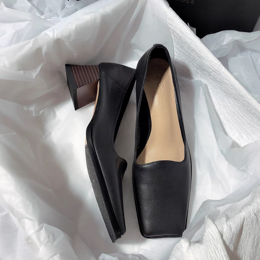 Size Station - Giày Loafer da siêu mềm basic 5cm 500044