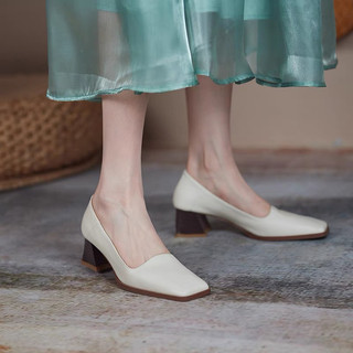 Size Station - Giày Loafer da siêu mềm basic 5cm 500044