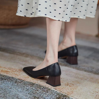 Size Station - Giày Loafer da siêu mềm basic 5cm 500044