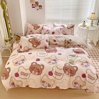 Bộ sưu tập Chăn Ga Gối Gấu Teddy Cotton Poly