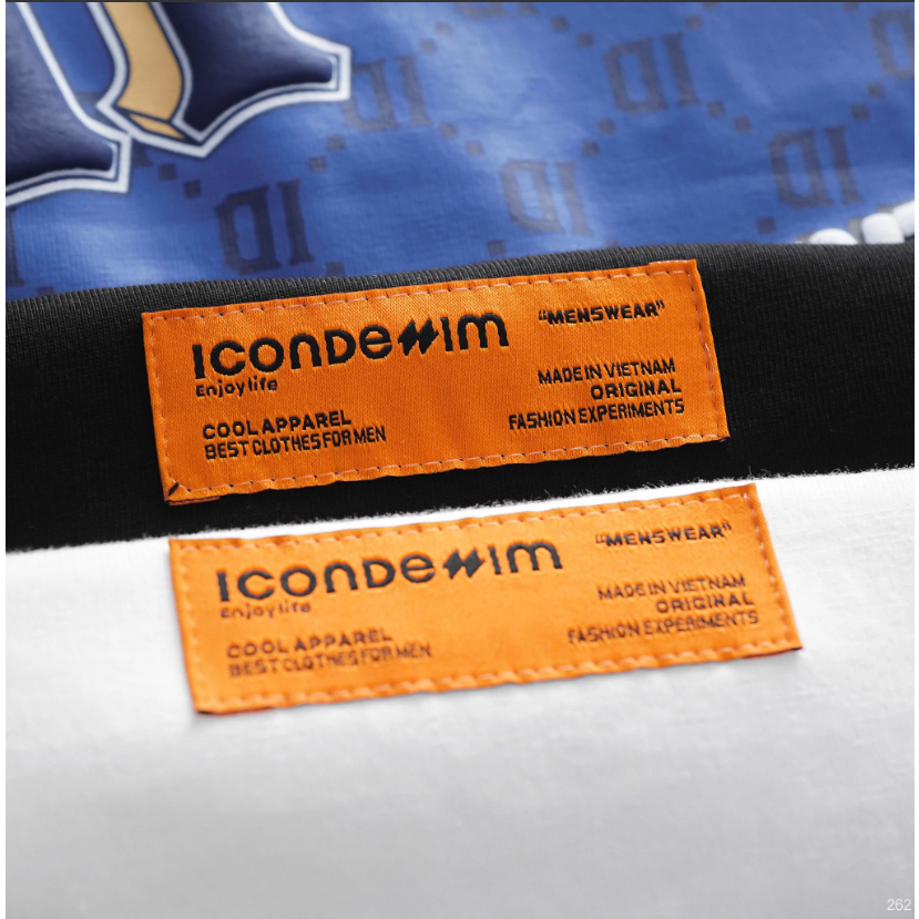 Áo thun nam ICONDENIM Basketball Combines chất Cotton dày dặn thoáng mát - ATID0262