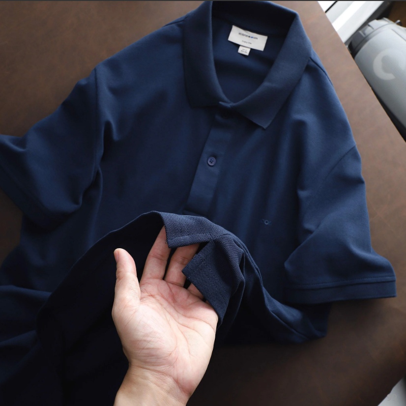 Áo thun nam Polo Basic ICDN Printed Form Slim chất Cotton mềm mịn co giãn 2 chiều - PLID0099