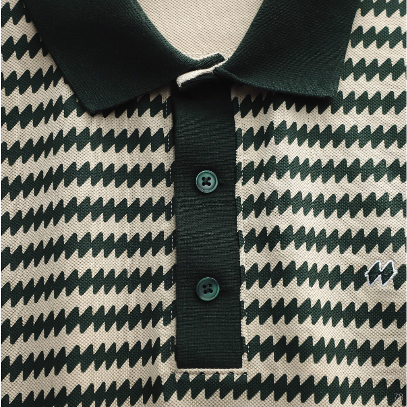 Áo thun nam Polo ICONDENIM Pattern chất cá sấu dày dặn hạn chế nhăn co giãn tốt - PLID0078