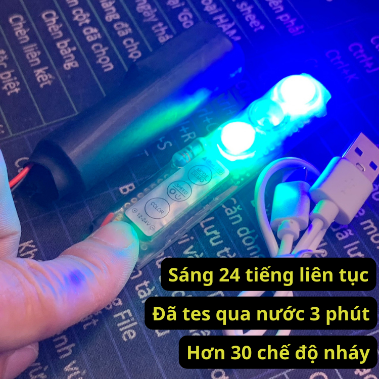 Đèn thả diều sáo đèn led gắn diều sáo cảm biến 2m 3m 2m5 đaenf led gắn diều sáo - Diều sáo .Store