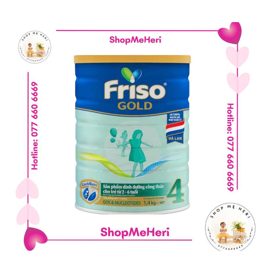 Sữa Bột Friso Gold 4 1400g (Date 2025)