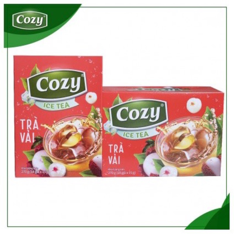 Trà Vải Hòa Tan Cozy 16 tép