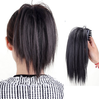 Búi tóc giả đuôi gà ngắn 25cm B08 💖FREESHIP💖 tóc giả Y2K, tóc giả đuôi gà, búi tóc giả nữ, búi ngoạm tóc giả, búi tóc nữ