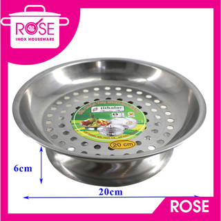 Xửng Hấp Inox Cao Cấp TITHAFAC dùng có nồi lẩu nồi hấp mực tôm rất tiện dụng