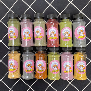 Bột tạo màu tự nhiên - rau củ hữu cơ cho bé 30g (lá nếp, cẩm tím, củ dền, bí đỏ, hoa đậu biếc, dành dành, khoai lang)
