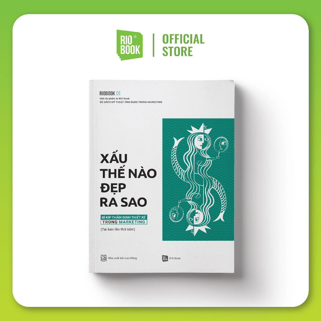 Sách RIO Book No.1 Xấu thế nào, đẹp ra sao (Tái bản 2021)