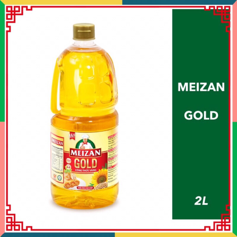 HÀNG CHÍN HÃNG - Dầu ăn Meizan Gold 2L Can to - THÁI HÀ SHOP