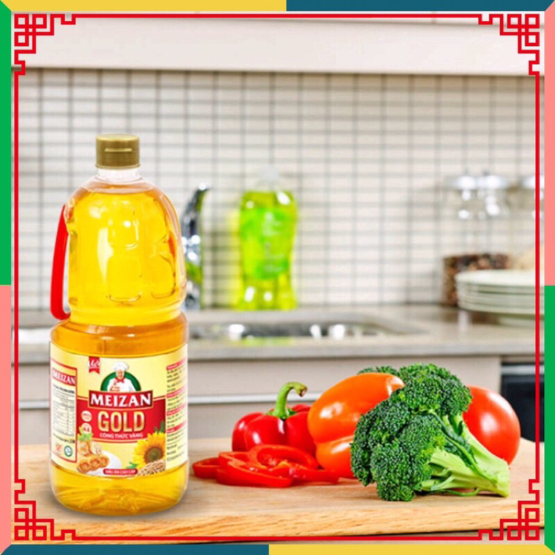 HÀNG CHÍN HÃNG - Dầu ăn Meizan Gold 2L Can to - THÁI HÀ SHOP