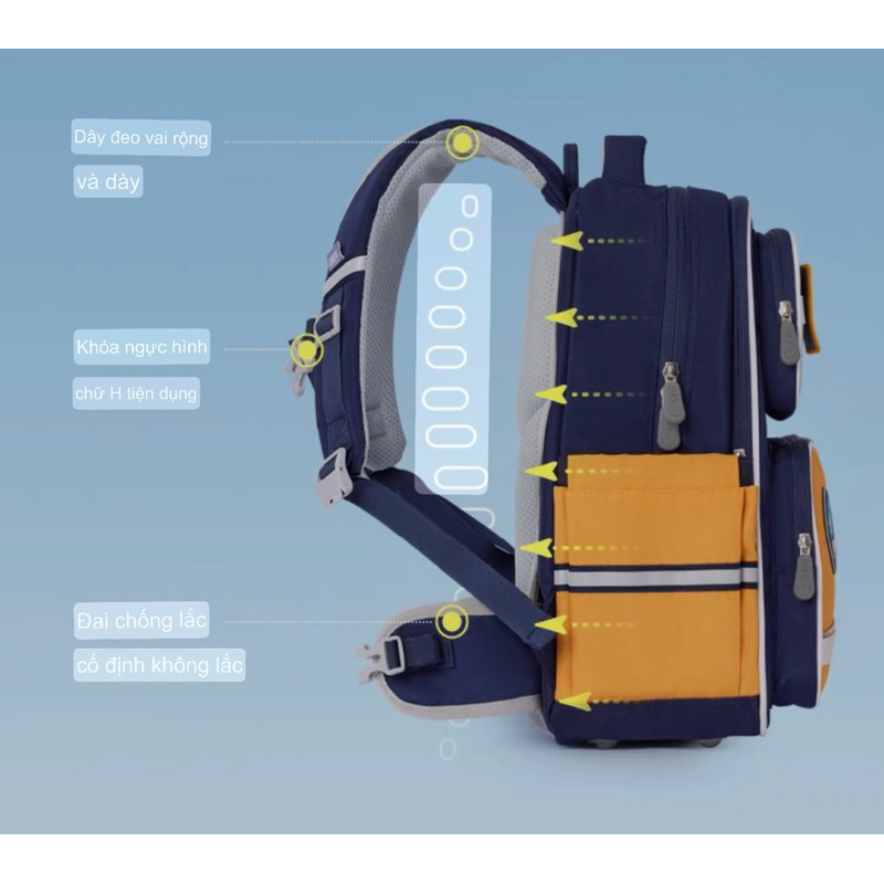 Balo UEK Siêu Nhẹ chống gù