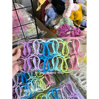 (HCM) SET 12 KẸP CÀNG CUA 3R NHIỀU MÀU