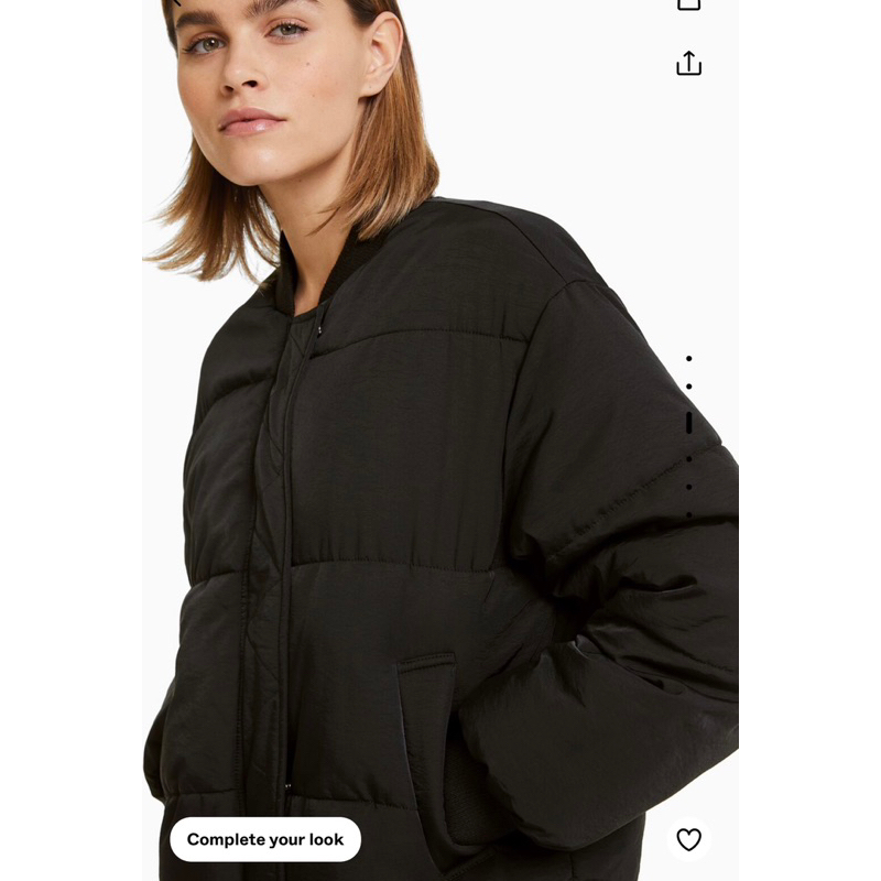 Áo phao Bershka Authentic