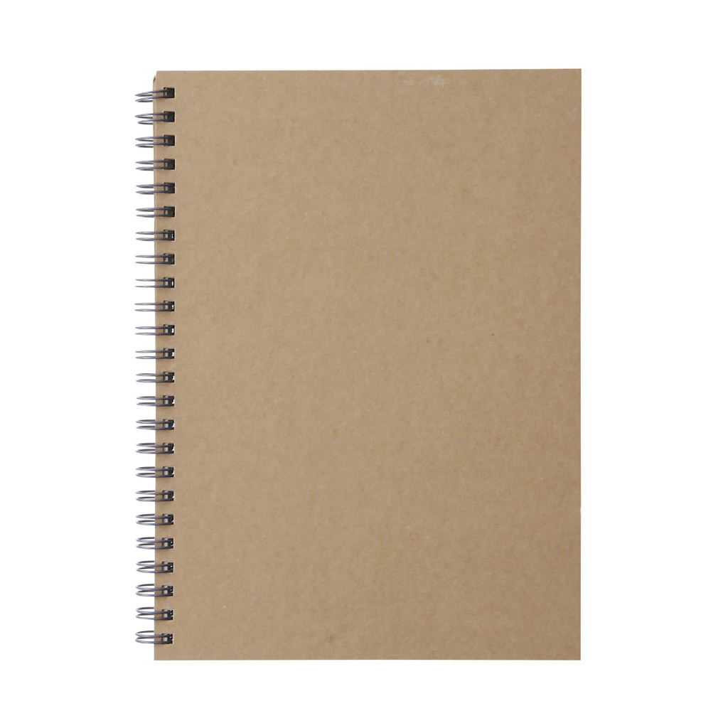 MUJI SỔ TAY LÒ XO A5 - BE 80 TỜ