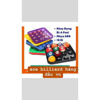 Khay đựng gậy bida lỗ 16 bóng, khay đựng bóng, khay đựng bi bàn pool